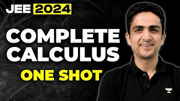 JEE 2024: Complete Calculus Part 1 | Arvind Sir
