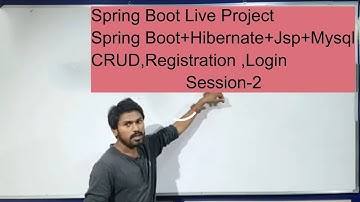 Spring Boot live Project Session-2  in Hindi || Configuring Jsp page with Spring Boot .