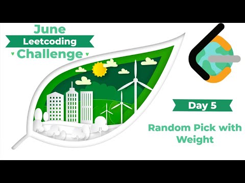 Day 5  - Random Pick with Weight