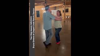 Two Step basic couples turns, Denton TX Dance