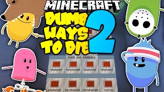 Minecraft | Dumb Ways To Die 2 In Minecraft! | SUICIDE BOOTH (Minecraft Redstone)
