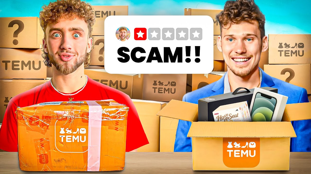 DID TEMU SCAM JESSER AND I???? - YouTube