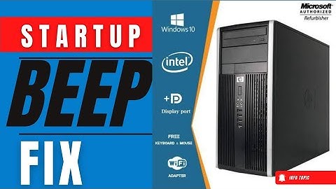 HP Compaq Elite 8300 beeps 5 Times #hp #8300 #beep #info