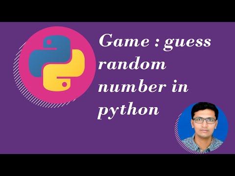 Python Tutorial for beginners :10 Game: Guess the random number in python