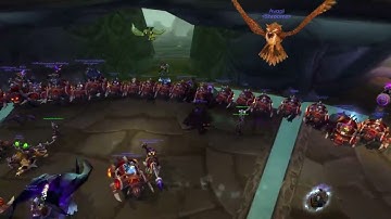 Shattrath City last evening in TBC Classic