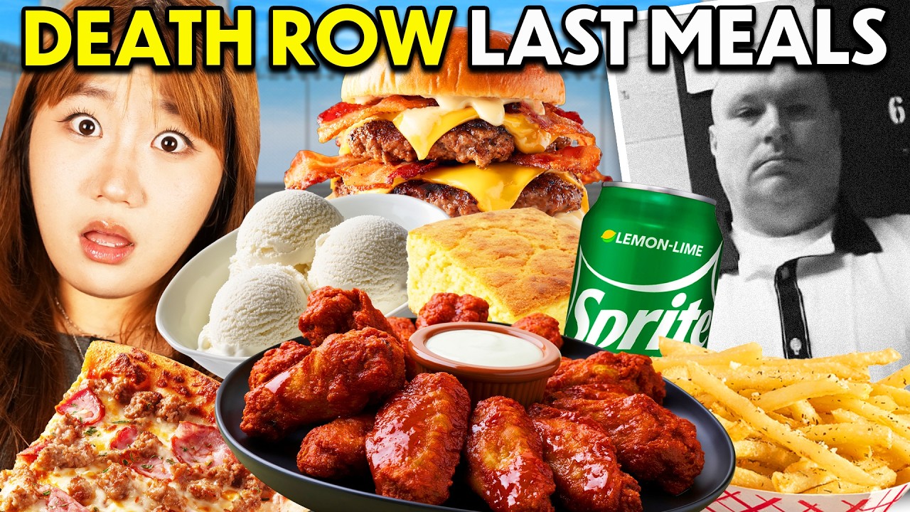 Trying & Rating Death Row Last Meals!