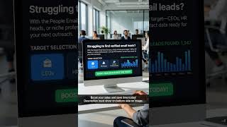 Unlock Thousands of Verified Emails Instantly! #datascrapify #bhansalisoft,#scraper