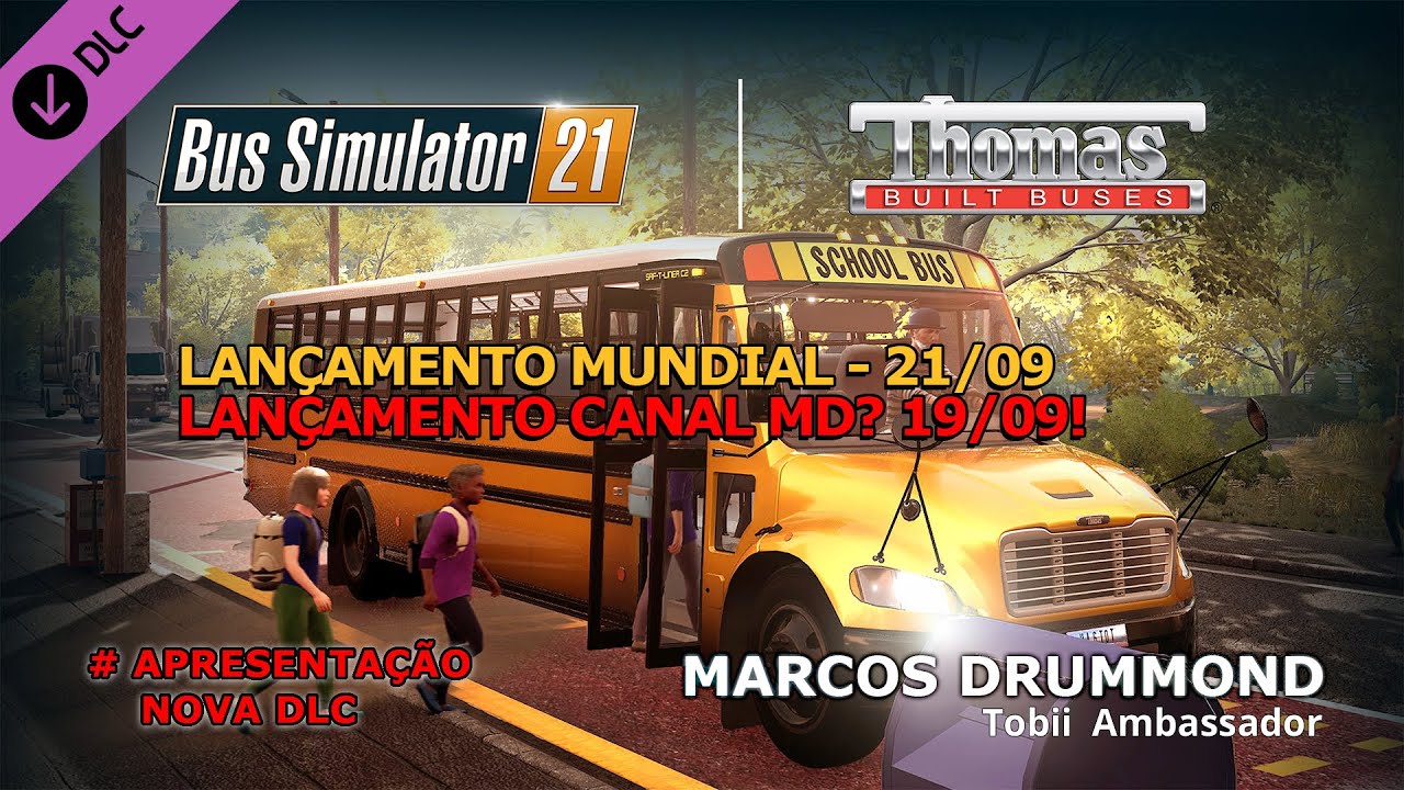 BUS SIMULATOR 21 - NOVO SIMULADOR DE ÔNIBUS