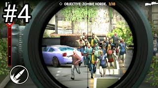 Dangerous ZOMBIES FAMILY attack || EPISODE 4 ||Sniper ZOMBIE 3d Gameplay 🔥 screenshot 5