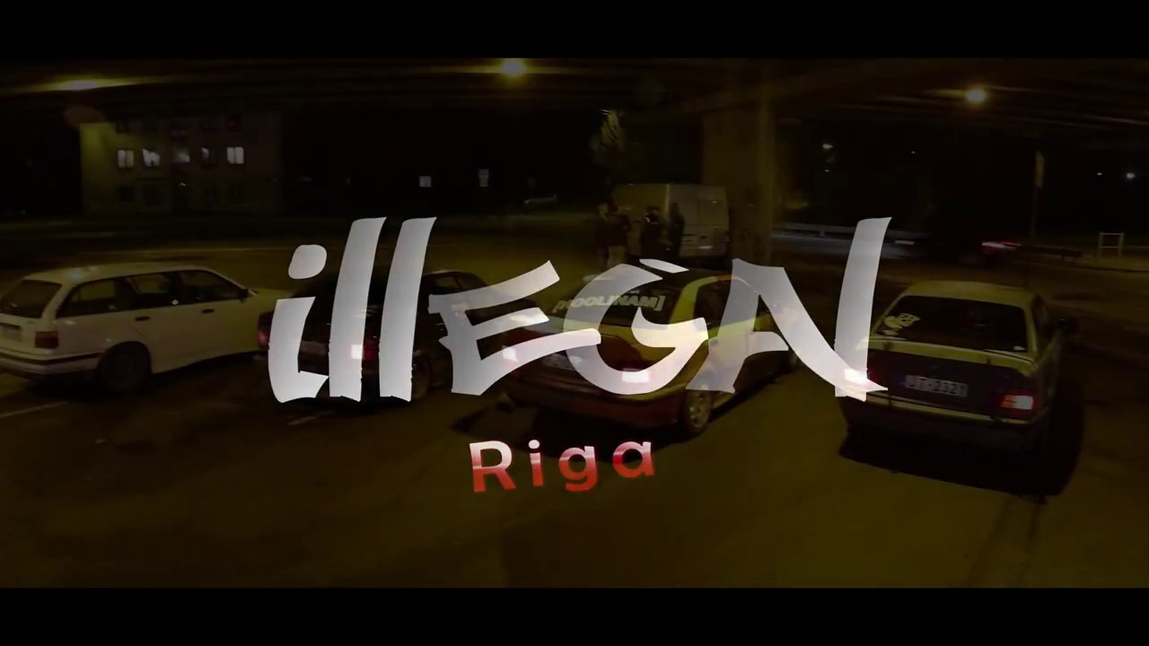 street racing Illegal RIGA / Drift / on Street