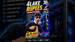 4 Lakh Ultimate Gaming PC 😱 4K Ultra Beast 💻🎮 | GTA VI Ready + Max FPS 🔥#gta6 #gta #shorts #viral