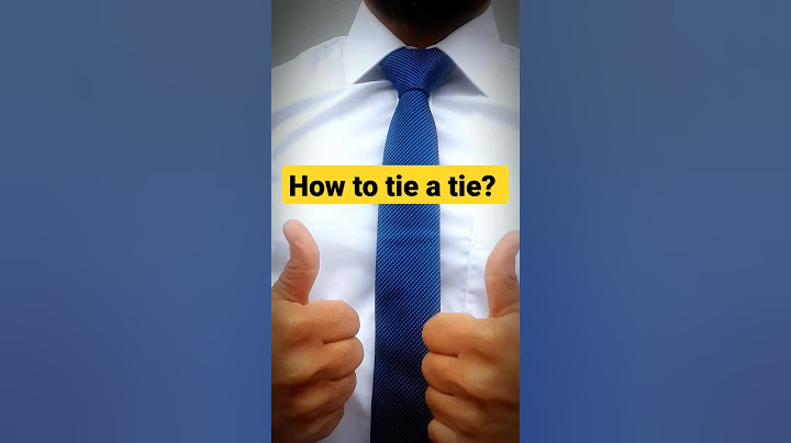 How to tie a tie easy #shortsvideo #shorts #hometimepk