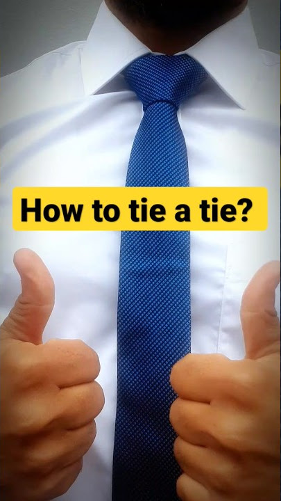 How to tie a tie easy #shortsvideo #shorts #hometimepk