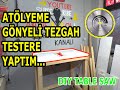 #Evdekal #Stayhome #Türkyapımı ATÖLYEME GÖNYELİ (45,90) TEZGAH TESTERE YAPTIM. HOW TO BUILD TABLESAW