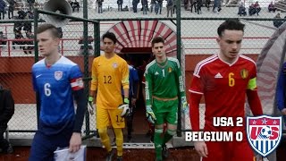 U-17 MNT vs. Belgium: Highlights - Jan. 21, 2016