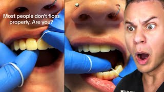 How You Are Flossing Your Teeth Wrong!