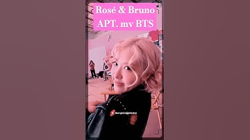 APT. mv behind the scene with Rosé ⚡️💗 She