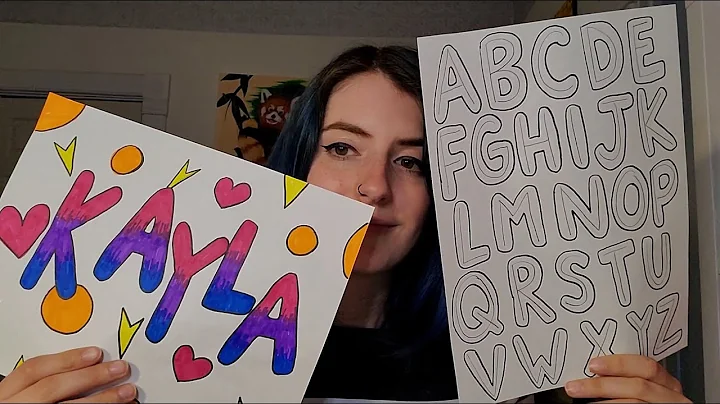 Let's Draw: Bubble Letters!