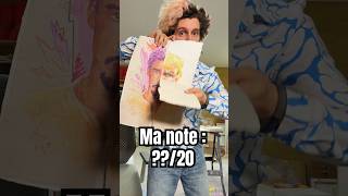 J’ai eu ??/20 pour ce projet d’arts plastiques d’un abonné au collège 😱