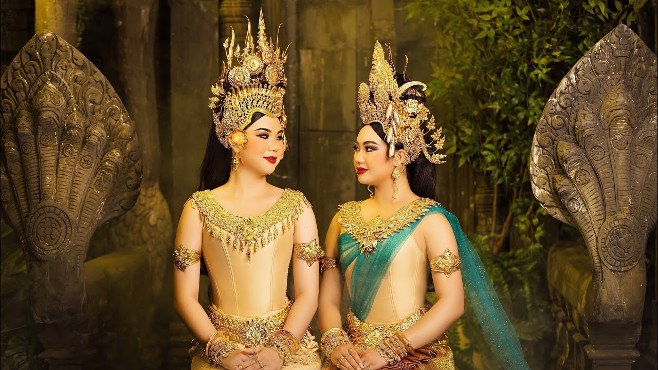 Apsara Mera and Neang Neak Photoshoot Behind the Scenes - YouTube
