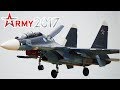 Армия 2017 | Пара Су-30СМ из Крыма | Морская авиация | Взлёт | Посадка | Летает как НЛО | Кубинка