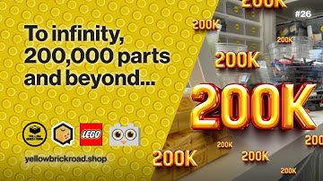 To Infinity, 200k Parts and Beyond – LEGO Bricklink Vlog #26