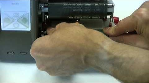 THM MMP platen roller change