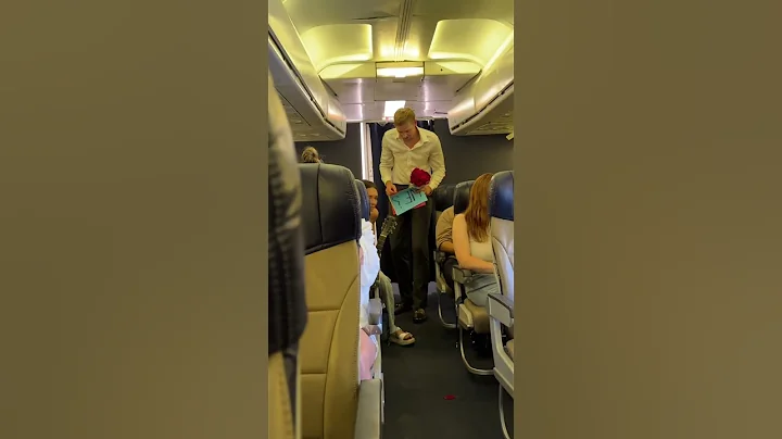 Soldiers surprise mile high homecoming proposal makes whole plane happy 🥹
