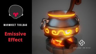 How to Enable Emissive in Marmoset Toolbag