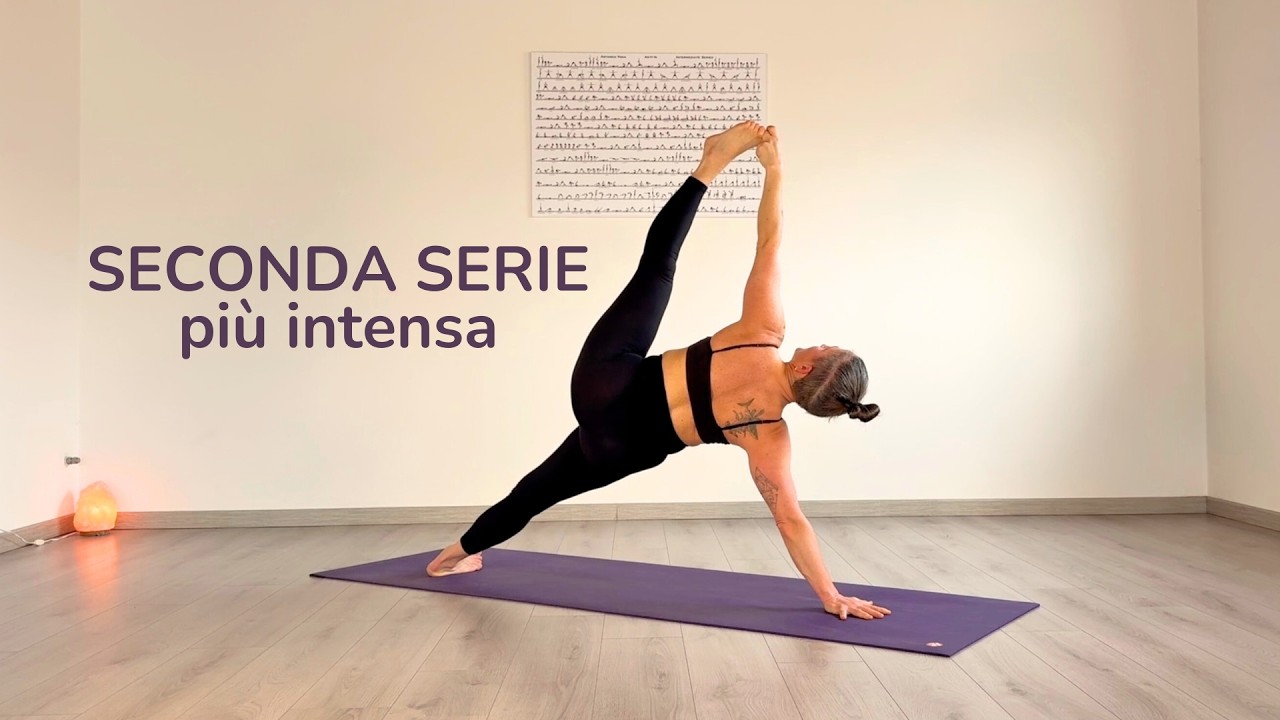 Seconda Serie del Black Lotus Yoga, versione più intensa, con Giulia Citterio