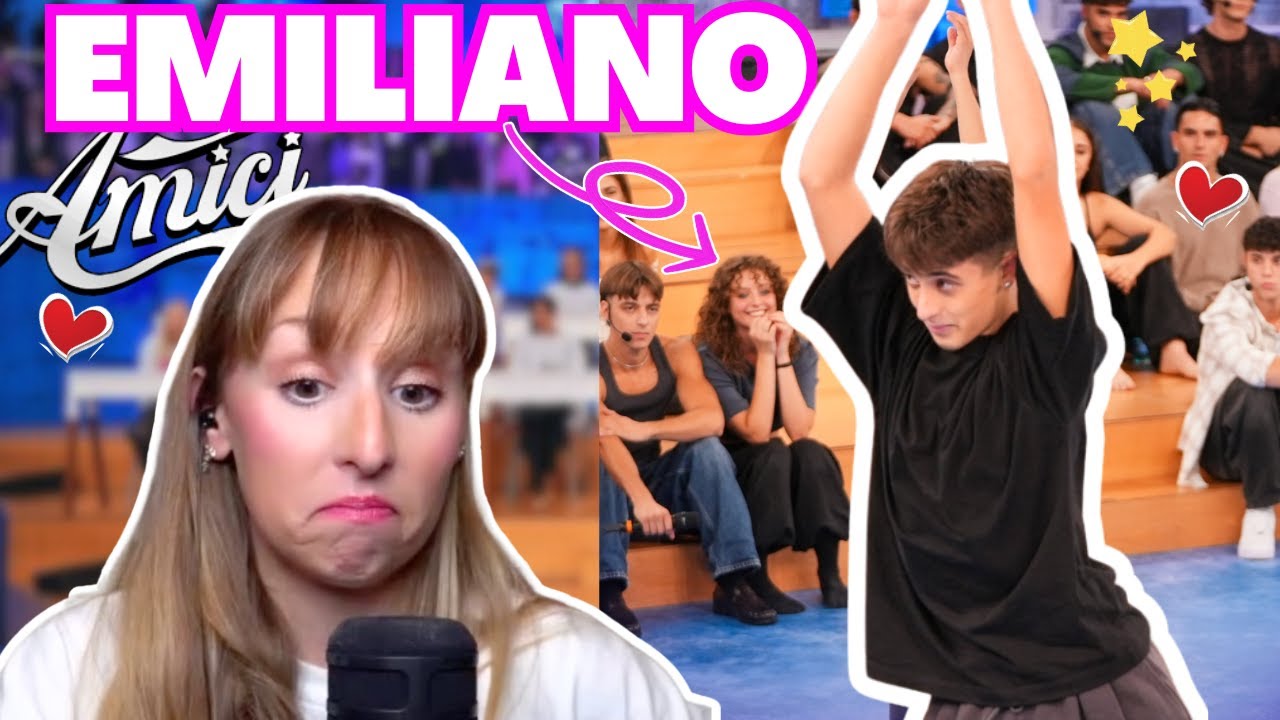 Emiliano entra ad Amici: ballerino PRODIGIO?!🤔