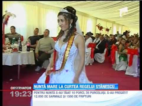Lucy, fiica regelui de la Costesti, s-a maritat cu unul dintre cei mai bogati rromi din tara