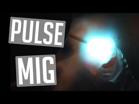 Pulse MIG Welding (with the Everlast Power iMIG 253 Dpi) - YouTube