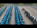 ABANDONED TRACTOR GRAVEYARD *DRONE FOOTAGE*