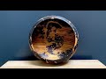 Woodturning - The Batik Bowl (An Experiment With Batik Style Coloring)