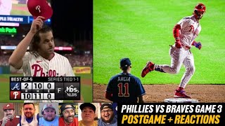 Phillies pound Braves in mirror image of 2022 NLDS Game 3 