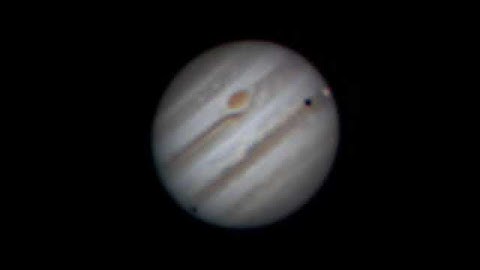 Jupiter Io and Europa Transit