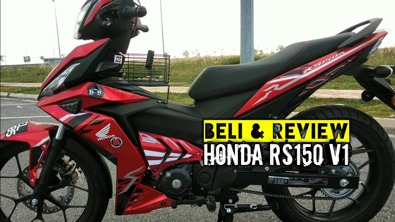 Beli Dan Review Rs150 V1 Akujoe Youtube