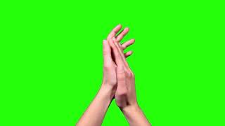 green screen tepuk tangan
