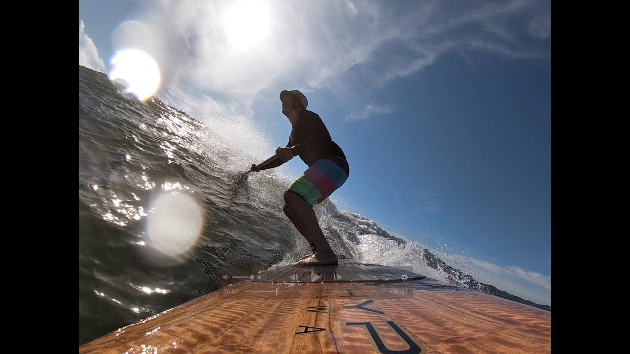 Big SUP rides during first storm of 2022