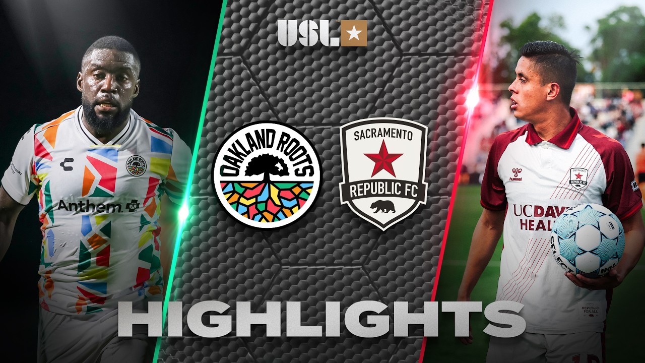 Oakland Roots SC 1–3 Sacramento Republic FC full highlights