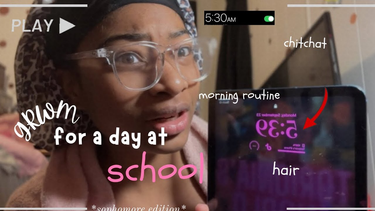 grwm: SCHOOL MORNING ROUTINE 🕓 | 10th grade | Torionia’s Channel ️ ...