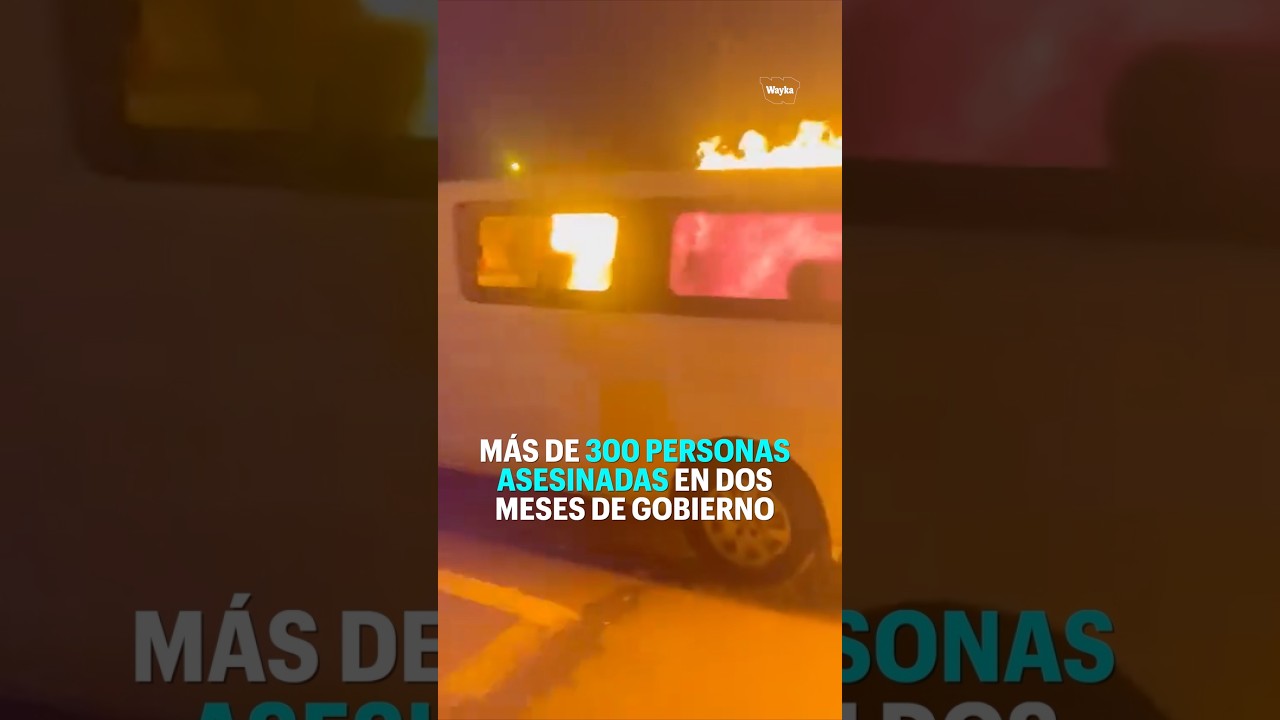 Más de 300 personas asesinadas en dos meses de gobierno: ¿Y Keiko Fujimori?