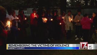 Vigil held for victims of violence after Spring Lake man killed