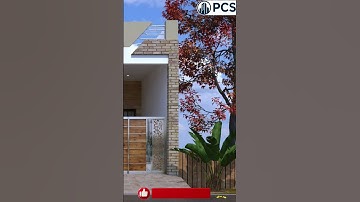 Minimalist Front Elevation Render Workflow in 3ds Max #shorts  #huongdansketchup #frontelevation
