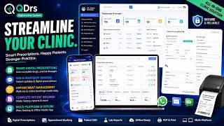 Transform Your Clinic with QDrs | Ultimate Digital Clinic & Prescription Software  #clinicsoftware screenshot 5