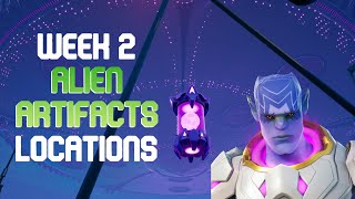 All Week 2 Alien Artifacts Locations! (Artifact 6-10) Quick Guide!