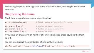Why Is git log Slower When Outputting to a TTY in Large Repositories