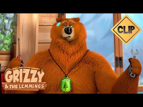 Grizzy, King of new technologies - Grizzy & the Lemmings