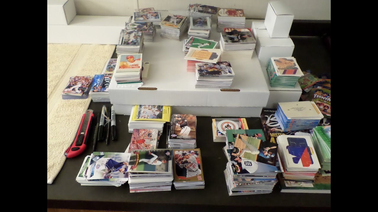 Putting the Baseball Card Collection Together - Episode 2